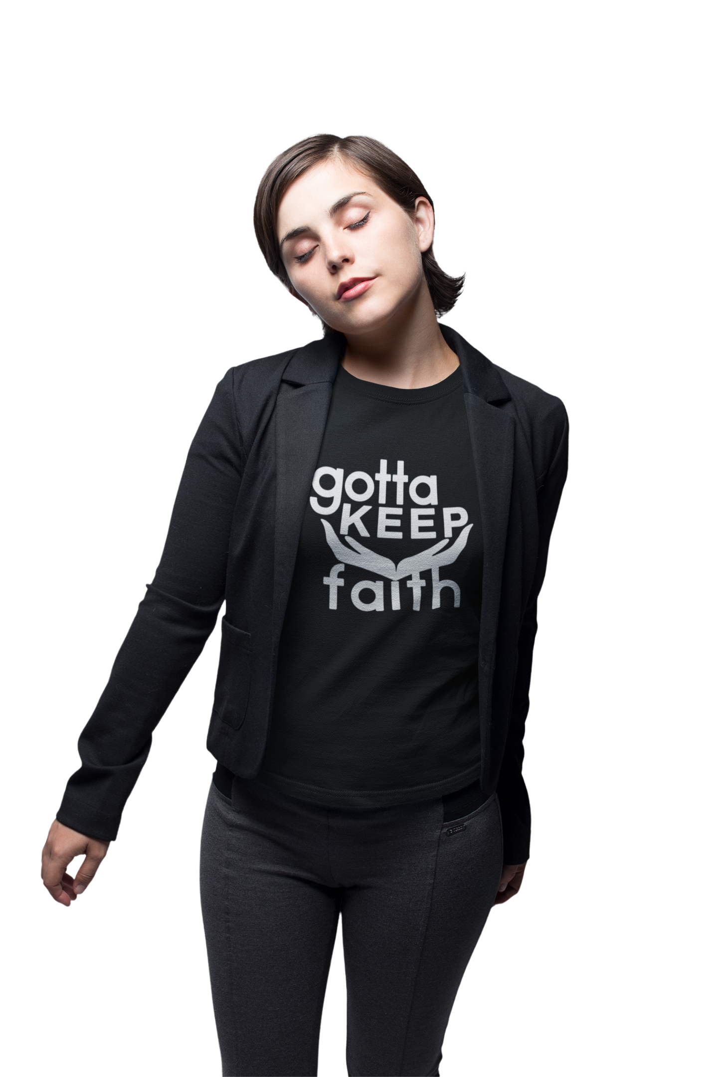 Unisex Gotta keep faith T-shirt Dark colors