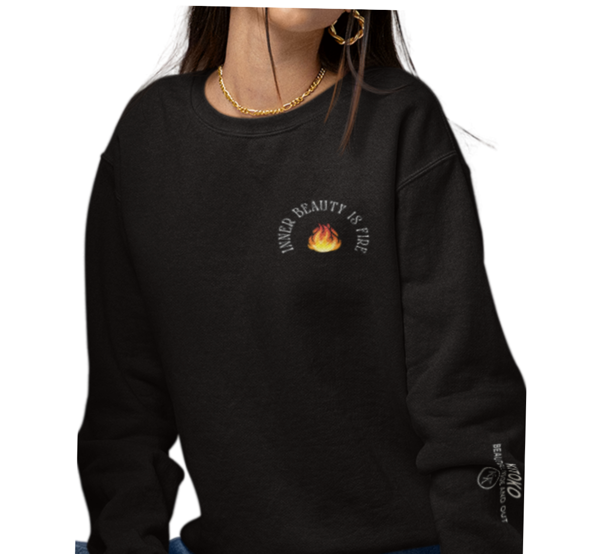 Inner Beauty is Fire - See it Crewneck