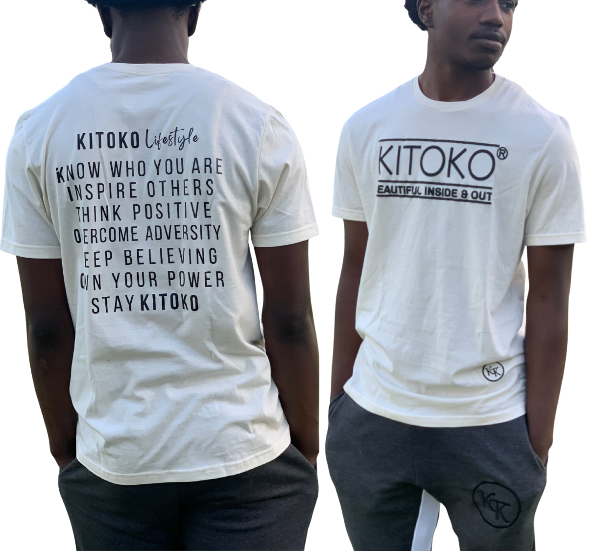 Kitoko logo/Slogan Tee