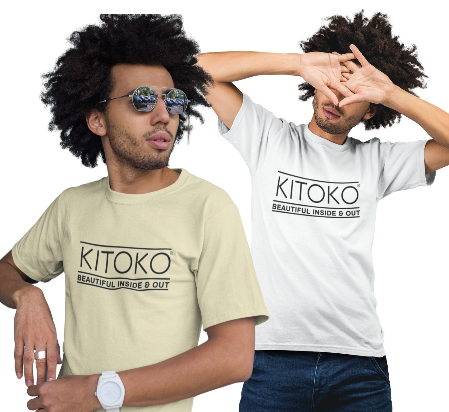 Kitoko logo/Slogan Tee